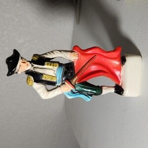 Vintage Matador Bull Fighter Figurine has scrapes scratches flaws